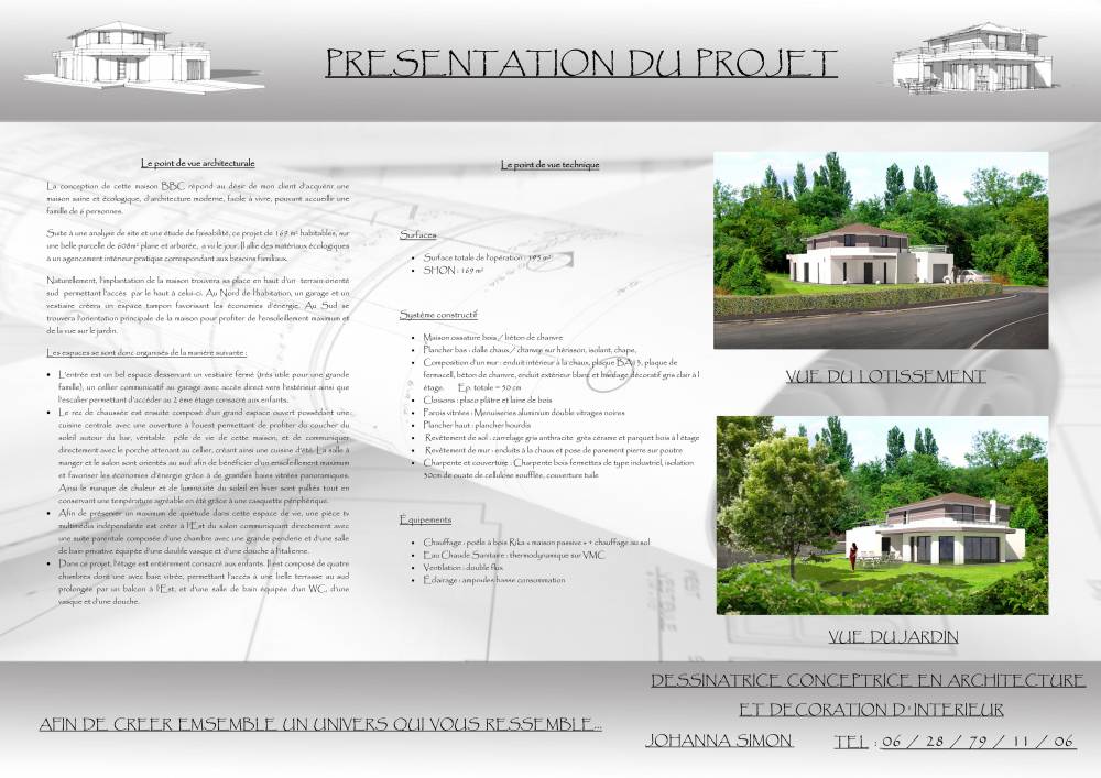 Conception plan de maison  La Baule ( 44 )