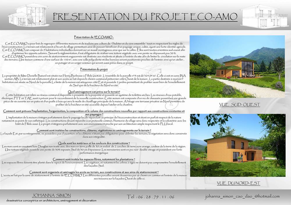 Conception plan de maison  Morbihan ( 56 )